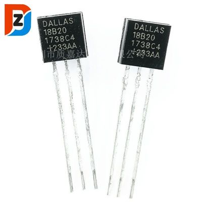 DS18B20 TO-92-3封装 全新现货温度传感器芯片详解与应用指南